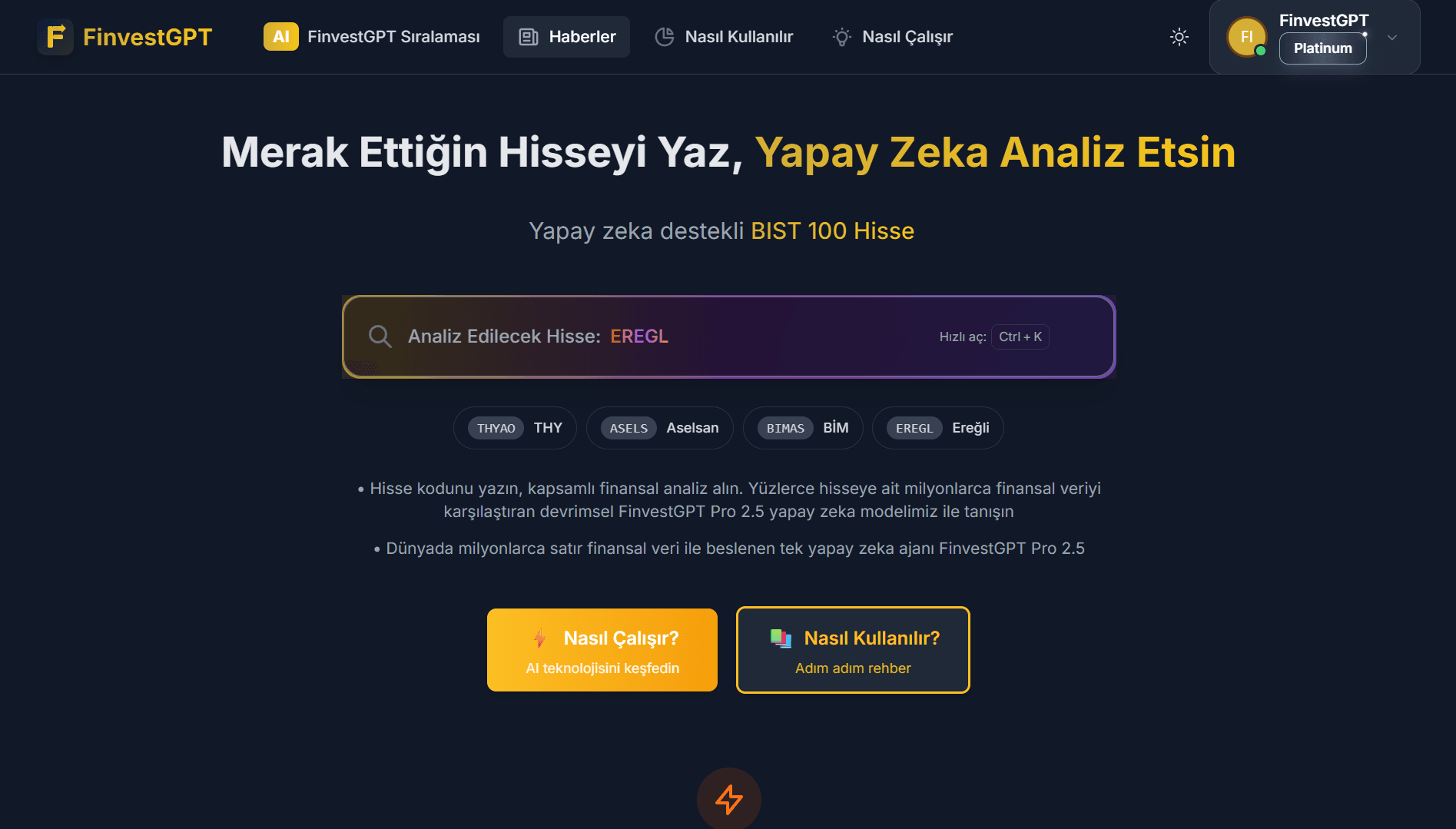 FinvestGPT Genel Tanıtım